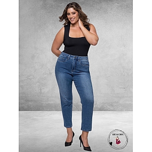 FOX FACTOR Jeans GIGI Monza Blue Mom 